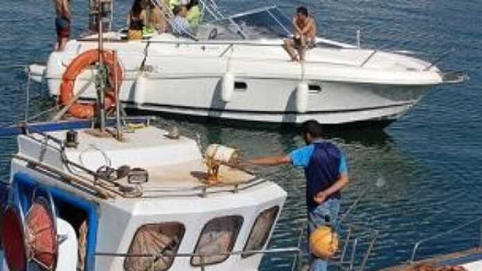 Les bateaux de pêche n'étaient pas seuls à sortir