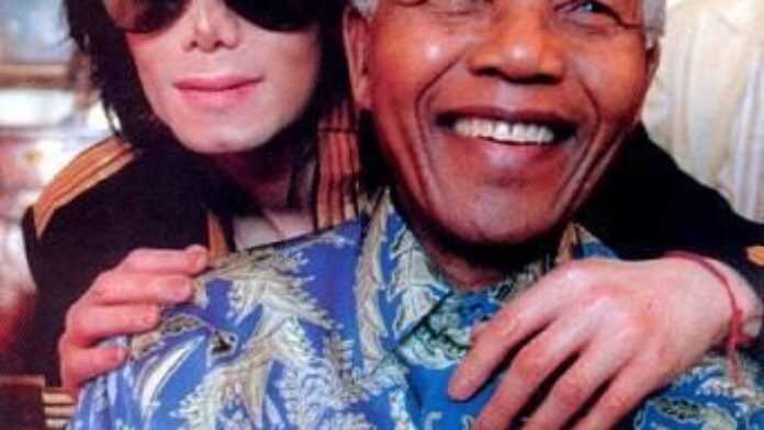 Michael Jackson et Nelson Mandela