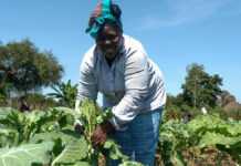 Une agricultrice