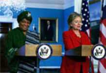 Les Etats-Unis renouvellent leur soutien à Ellen Johnson Sirleaf
