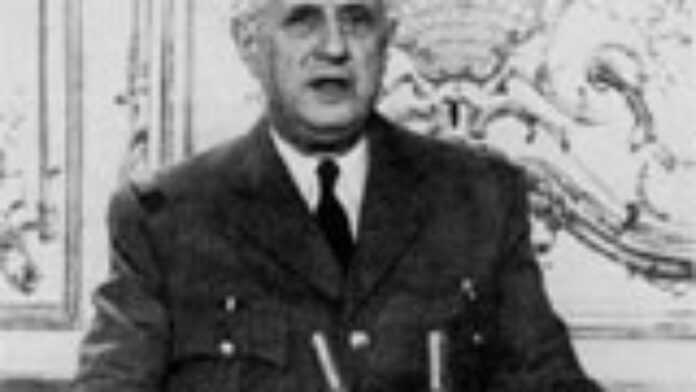 le général de Gaulle