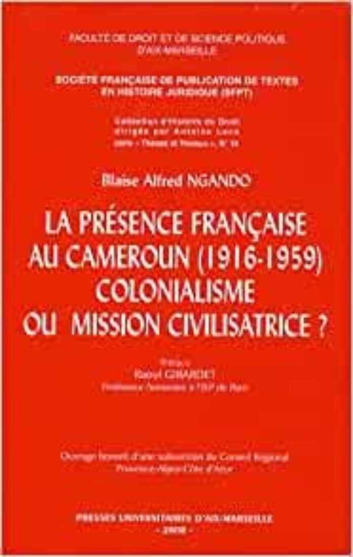 presence francaise au Cameroun