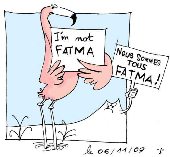 Le caricaturiste Z a tenu à démentir la rumeur selon laquelle il serait en fait Fatma Riahi