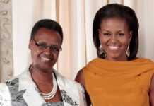 Janet Museveni, Michelle Obama