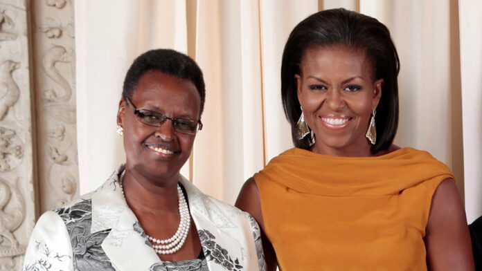 Janet Museveni, Michelle Obama