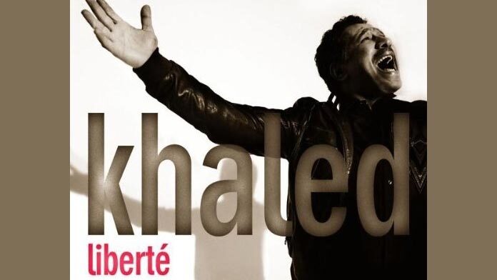 Liberté, pochette de l'album de Khaled