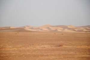 Les dunes du grand erg occidental