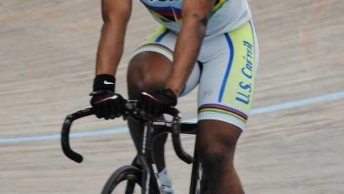 Gregory Baugé à l'entraînement