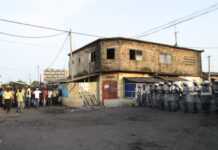 Togo : la deuxième marche du Frac réprimée avec violence Face à face entre les manifestants et la police