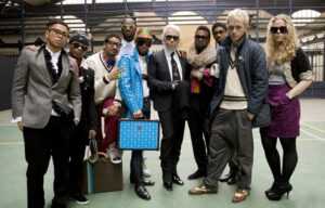 Karl Lagerfeld et Kanye West Family par HLB