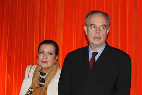 Leïla Menchari et Frédéric Mitterrand Leïla Menchari et Frédéric Mitterrand