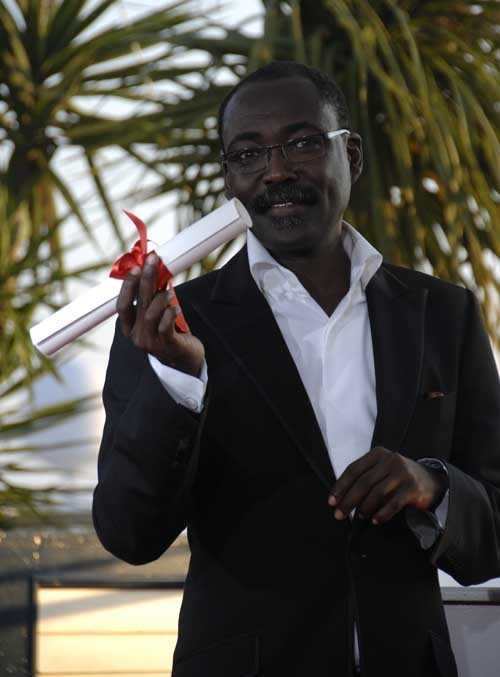 Mahamat-Saleh Haroun et son Prix du Jury Mahamat-Saleh Haroun et son Prix du Jury