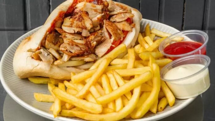 Kebab frites