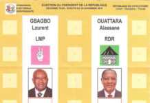 Présidentielle ivoirienne : fin du vote, début du dépouillement