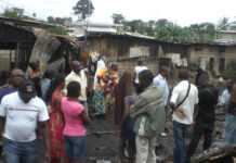 Libreville : une famille de 5 personnes périe dans un incendie Libreville : une famille de 5 personnes périe dans un incendie