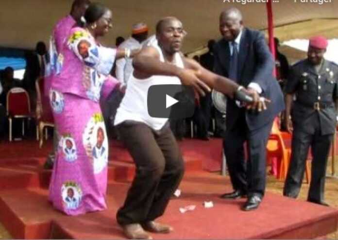 Gbagbo danse
