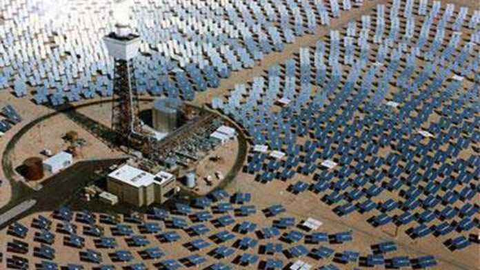 Centrale solaire Algerie