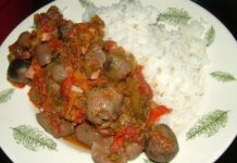 Sokossoko de rognon ou de viande