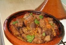 Tajine d’agneau au miel