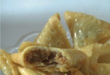 Triangles aux amandes (Samsa)