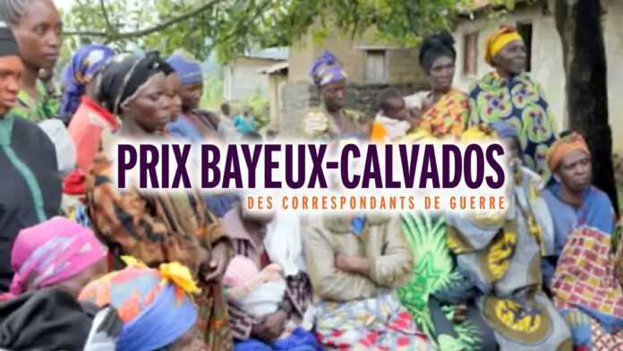 « Congo : la paix violée » prix du web journalisme de Bayeux
