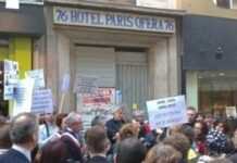 Hommage aux victimes de l’hôtel Paris-Opéra