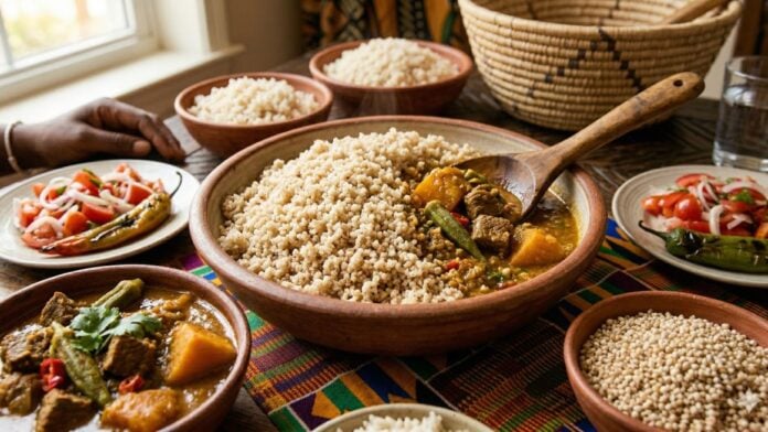 Basi Malien au Fonio ou au Mil