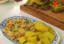 Soupe Egusi aux bananes plantains