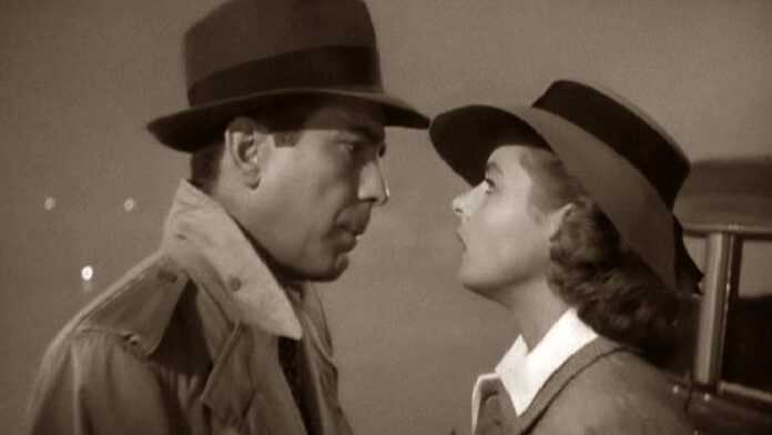 Humphrey Bogart et Ingrid Bergman