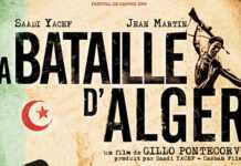 La bataille d'Alger, affiche du film