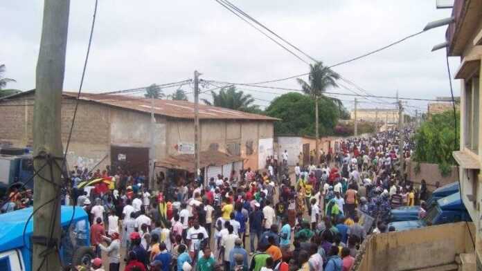 Manifestation au Togo