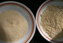 Gari aux crevettes