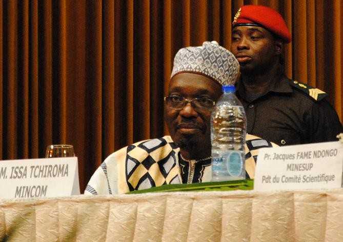 Le Ministre de la Communication, Issa Tchiroma Bakary