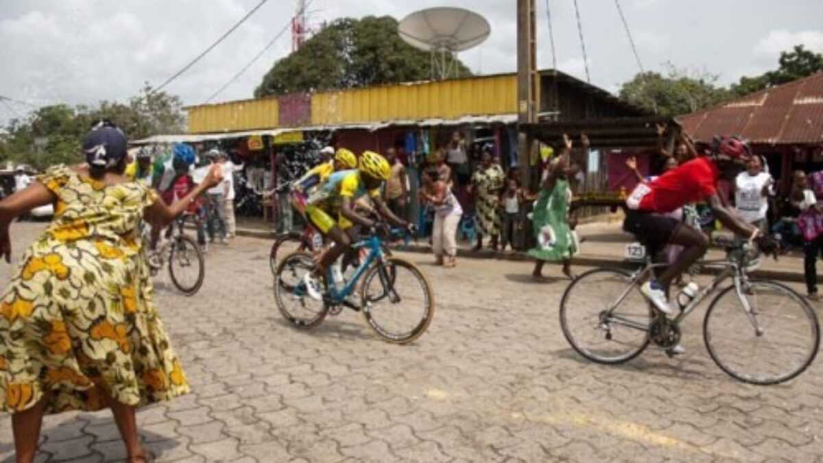 Gabon coup d'envoi de la Tropicale Cycliste Amissa Bongo
