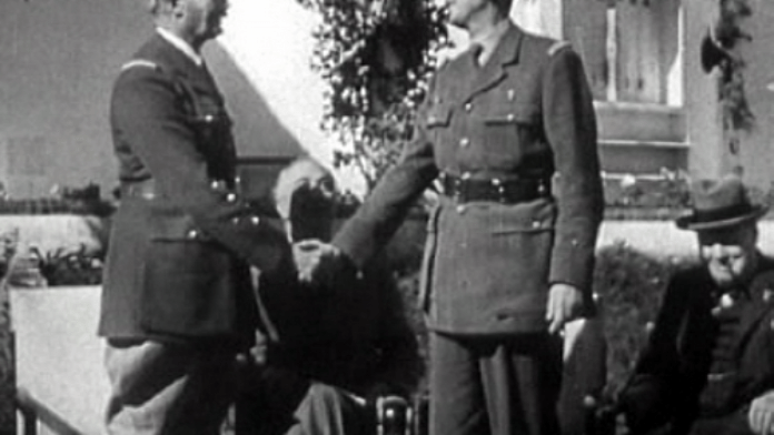 Les Généraux Henri Giraud et Charles de Gaulle