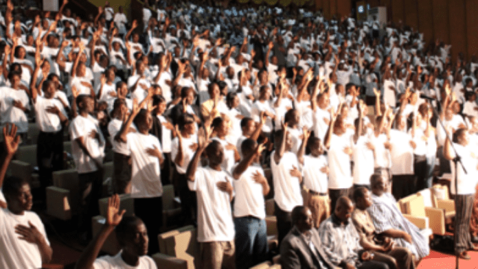 Etudiants dans un amphi