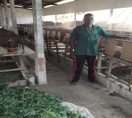 Etudiant Adamou du centre Songhaï à Parakou (Bénin) / DR Etudiant Adamou du centre Songhaï à Parakou (Bénin) / DR