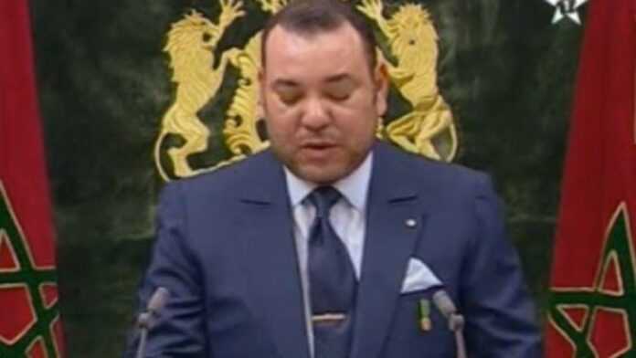 Le roi Mohammed VI en novembre 2009 (copie d’écran via Demainonline)