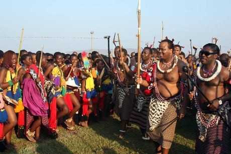Mswati III le roi du Swaziland