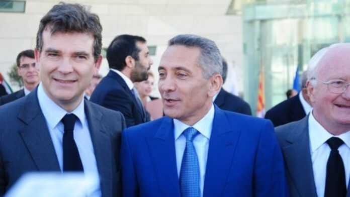 Arnaud Montebourg et Moulay Hafid Elalamy (Mena Economic Forum - Ph : ©Fouâd Harit)