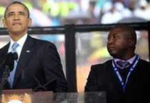Hommage à Mandela : le « faux interprète », un « imposteur » accusé de « meurtre »