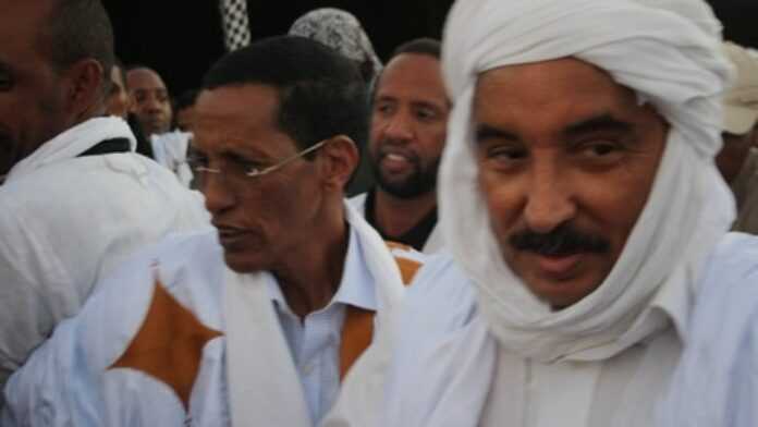 Le président mauritanien (à droite) Mohamed Ould Abdel Aziz (©Fouâd Harit/Afrik.com)