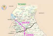 Tchad: trajet du déploiement du groupement terre au profit de l'opération Sangaris (EMA)