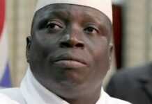 Gambie : le président Jammeh va remplacer l’anglais par une autre langue nationale Le chef d'Etat de la Gambie Yahiya Jammeh