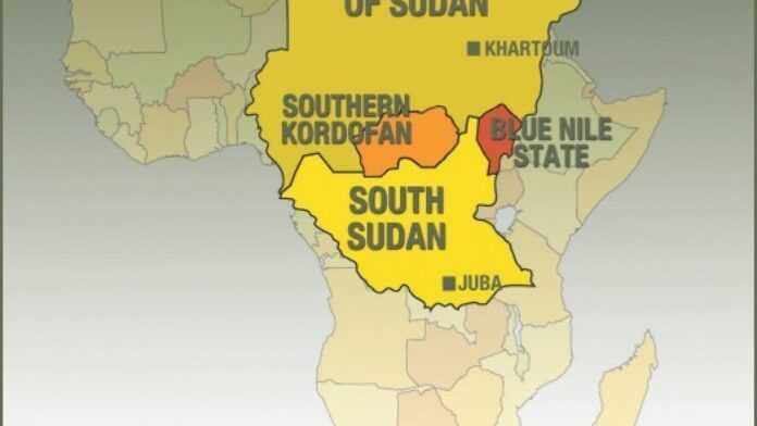 Le Kordofan-sud et du Nil-Bleu, deux régions soudanaises sous contrôle du SPLM-Nord, à la frontière avec le Soudan du sud