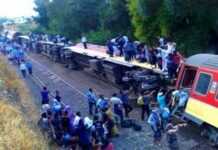 Déraillement d’un train en RDC : 55 morts, selon un dernier bilan Déraillement d’un train en RDC : 55 morts, selon un dernier bilan