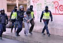 Six hommes présumés terroristes arrêtés en Espagne