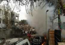 Libye : Tripoli de nouveau ensanglanté par un attentat à la voiture piégée Libye : Tripoli de nouveau ensanglanté par un attentat à la voiture piégée