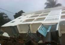 Côte d’Ivoire : un immeuble s’effondre à Abidjan