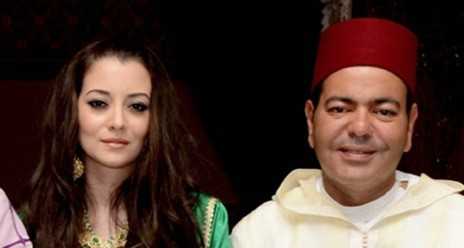 Le prince Moulay Rachid et Oum Keltoum Boufarès